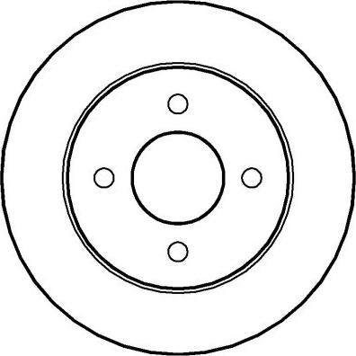 NATIONAL NBD1024 - Brake Disc onlydrive.pro