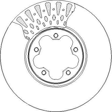 NATIONAL NBD1854 - Brake Disc onlydrive.pro