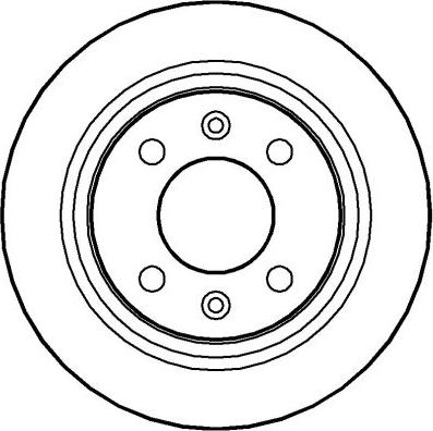 NATIONAL NBD299 - Brake Disc onlydrive.pro