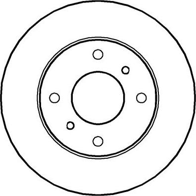 NATIONAL NBD237 - Brake Disc onlydrive.pro