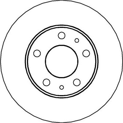 NATIONAL NBD745 - Brake Disc onlydrive.pro