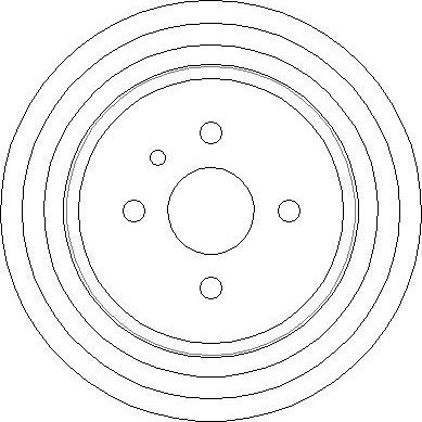 NATIONAL NDR015 - Brake Drum onlydrive.pro