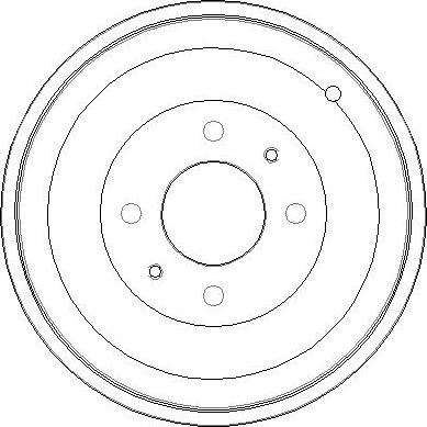 NATIONAL NDR028 - Brake Drum onlydrive.pro