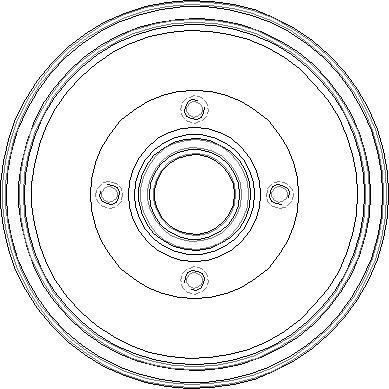 NATIONAL NDR244 - Brake Drum onlydrive.pro