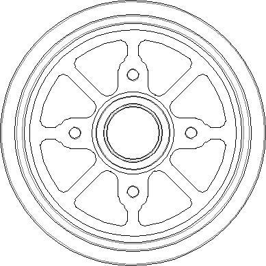 NATIONAL NDR310 - Brake Drum onlydrive.pro