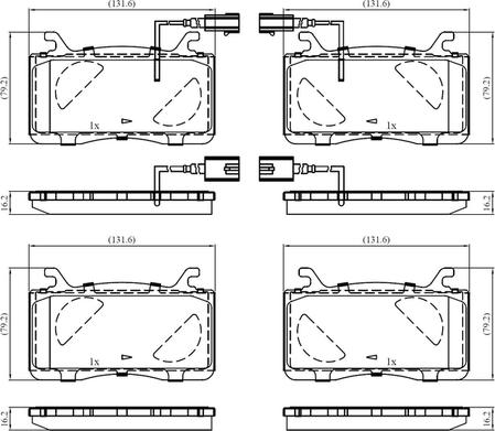 NATIONAL NP3059 - Brake Pad Set, disc brake onlydrive.pro