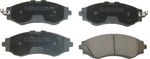 NATIONAL NP2949 - Brake Pad Set, disc brake onlydrive.pro