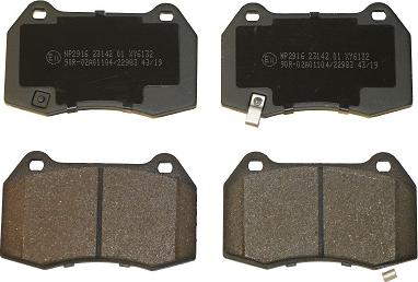 NATIONAL NP2916 - Brake Pad Set, disc brake onlydrive.pro