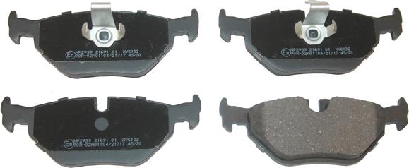 NATIONAL NP2939 - Brake Pad Set, disc brake onlydrive.pro