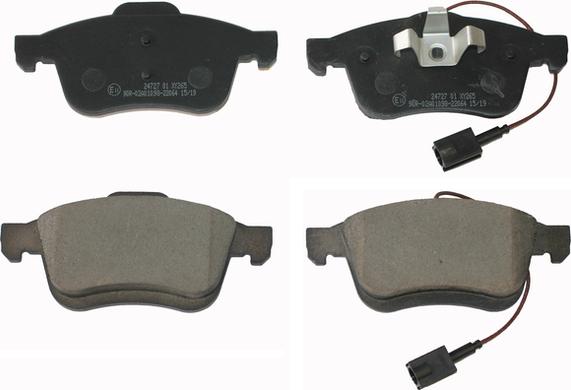 NATIONAL NP2554 - Brake Pad Set, disc brake onlydrive.pro