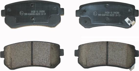 NATIONAL NP2500 - Brake Pad Set, disc brake onlydrive.pro