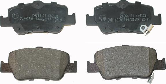 NATIONAL NP2501 - Brake Pad Set, disc brake onlydrive.pro