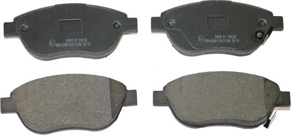 NATIONAL NP2692 - Brake Pad Set, disc brake onlydrive.pro