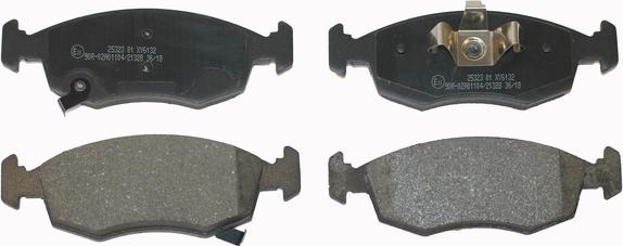 NATIONAL NP2649 - Brake Pad Set, disc brake onlydrive.pro