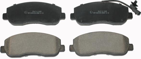 NATIONAL NP2641 - Brake Pad Set, disc brake onlydrive.pro