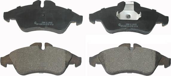 NATIONAL NP2092 - Brake Pad Set, disc brake onlydrive.pro