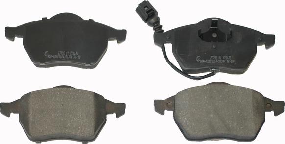 NATIONAL NP2051 - Brake Pad Set, disc brake onlydrive.pro