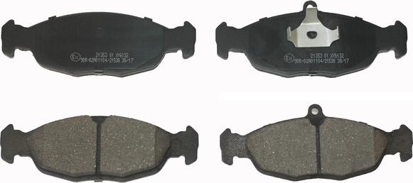 NATIONAL NP2057 - Brake Pad Set, disc brake onlydrive.pro