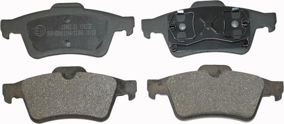 NATIONAL NP2008 - Brake Pad Set, disc brake onlydrive.pro