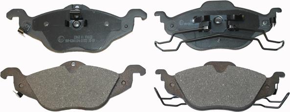 NATIONAL NP2010 - Brake Pad Set, disc brake onlydrive.pro