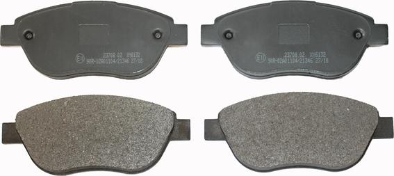 NATIONAL NP2018 - Brake Pad Set, disc brake onlydrive.pro