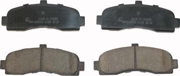 NATIONAL NP2029 - Brake Pad Set, disc brake onlydrive.pro