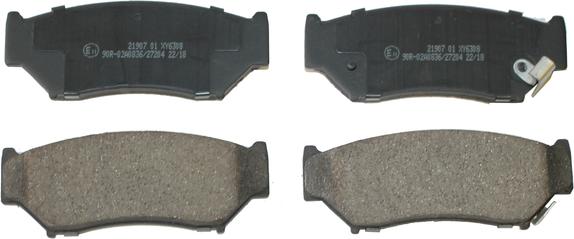 NATIONAL NP2845 - Brake Pad Set, disc brake onlydrive.pro