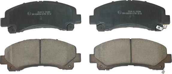 NATIONAL NP2816 - Brake Pad Set, disc brake onlydrive.pro