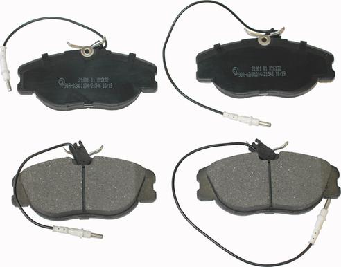 NATIONAL NP2221 - Brake Pad Set, disc brake onlydrive.pro