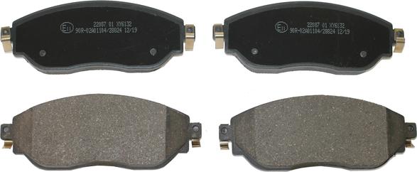 NATIONAL NP2700 - Brake Pad Set, disc brake onlydrive.pro