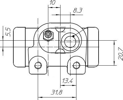 NATIONAL NWC5097 - Wheel Brake Cylinder onlydrive.pro