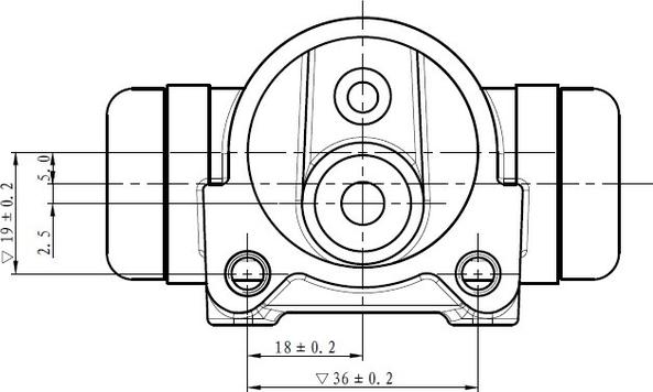 NATIONAL NWC5056 - Колесный тормозной цилиндр onlydrive.pro