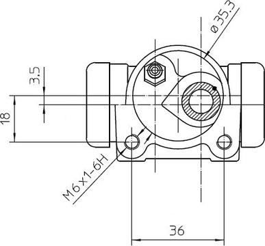 NATIONAL NWC5037 - Колесный тормозной цилиндр onlydrive.pro