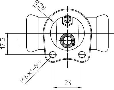 NATIONAL NWC5028 - Wheel Brake Cylinder onlydrive.pro