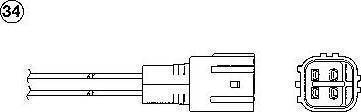 NGK 1596 - Oxygen, Lambda Sensor onlydrive.pro