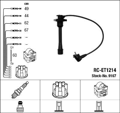 NGK 9167 - Ignition Cable Kit onlydrive.pro