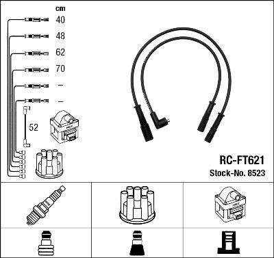 NGK 8523 - Ignition Cable Kit onlydrive.pro