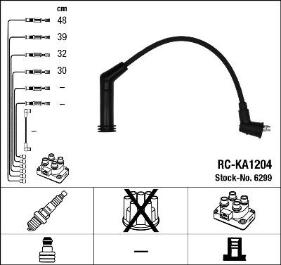 NGK 6299 - Ignition Cable Kit onlydrive.pro