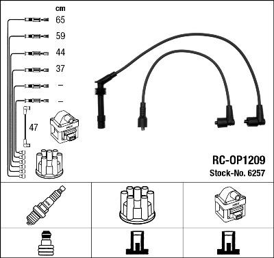 NGK 6257 - Ignition Cable Kit onlydrive.pro