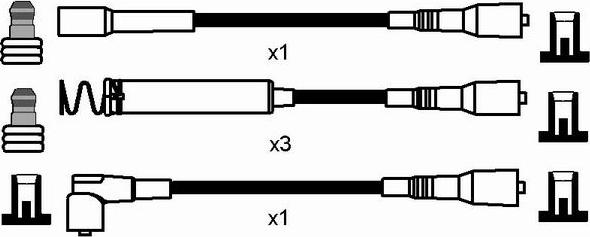 NGK 0788 - Ignition Cable Kit onlydrive.pro