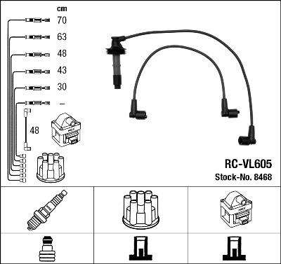 NGK 8468 - Ignition Cable Kit onlydrive.pro