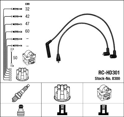 NGK 8300 - Ignition Cable Kit onlydrive.pro