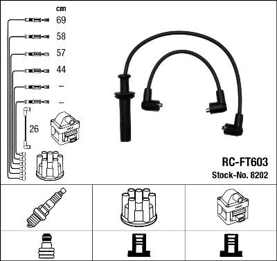 NGK 8202 - Ignition Cable Kit onlydrive.pro