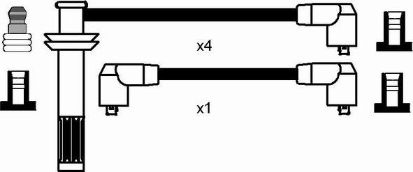 NGK 8202 - Ignition Cable Kit onlydrive.pro