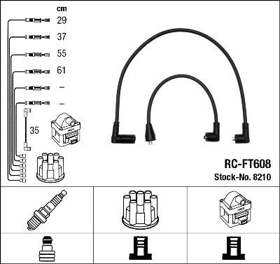 NGK 8210 - Ignition Cable Kit onlydrive.pro
