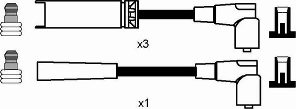 NGK 8275 - Ignition Cable Kit onlydrive.pro