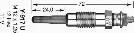 NGK 3219 - Glow Plug onlydrive.pro