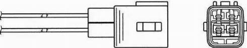 NGK 4376 - Oxygen, Lambda Sensor onlydrive.pro