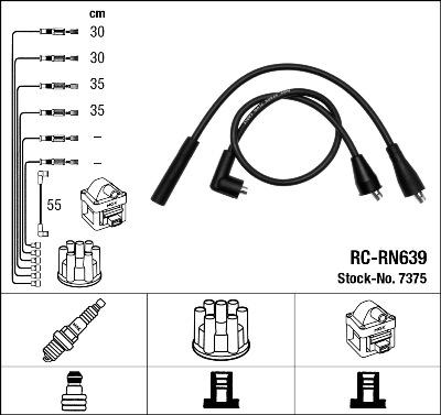 NGK 7375 - Ignition Cable Kit onlydrive.pro