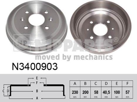 Nipparts N3400903 - Jarrurumpu onlydrive.pro